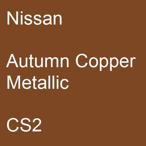 Nissan, Autumn Copper Metallic, CS2.